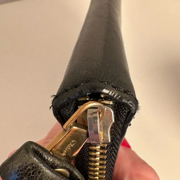 Chloé Black Leather Wallet - Picture 6 of 15